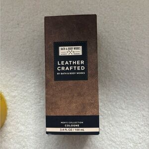 Bath & Body Works Brown Leather Crafted Grooming Set